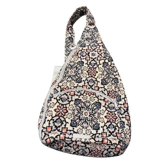 Vera Bradley Handbags - Vera Bradley Lisbon Medallion Sling Backpack Quilted Crossbody Bag